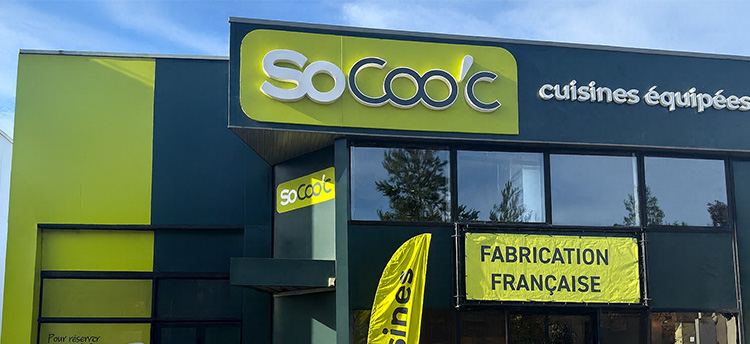 Magasin cuisine équipée façade SoCoo'c  Lorient